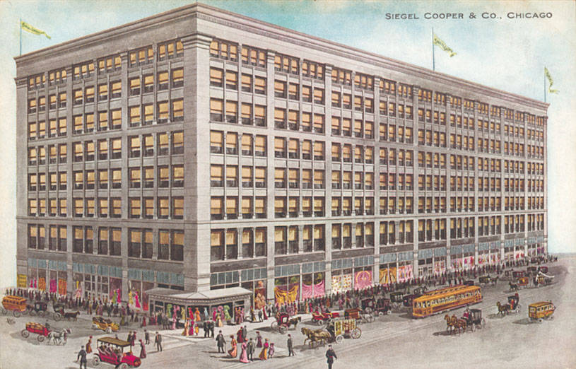 SiegelCooper department store Chicago Haute Histoire